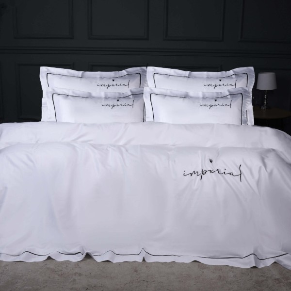 Фото - Комплект постельного белья MirSon Imperial Tencel №01 White 2x143x210 см (2200010753233)